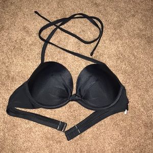 Aerie push up swim top- black - NWOT - 32A